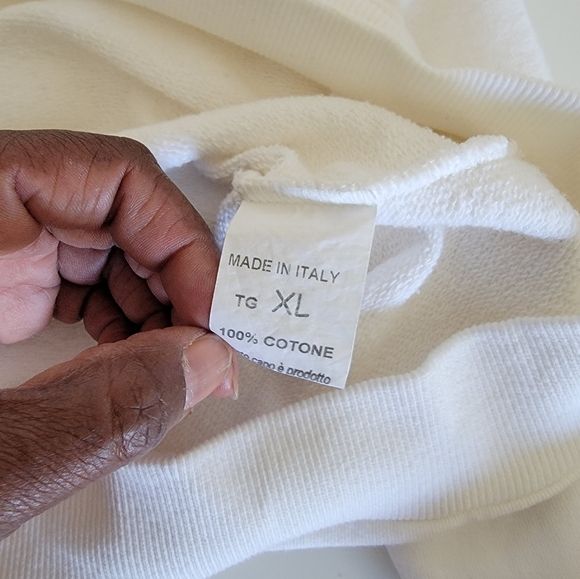 Winter White Red Girls Are The Future Cotton Sweatshirt Sz XL - Picture 6 of 9